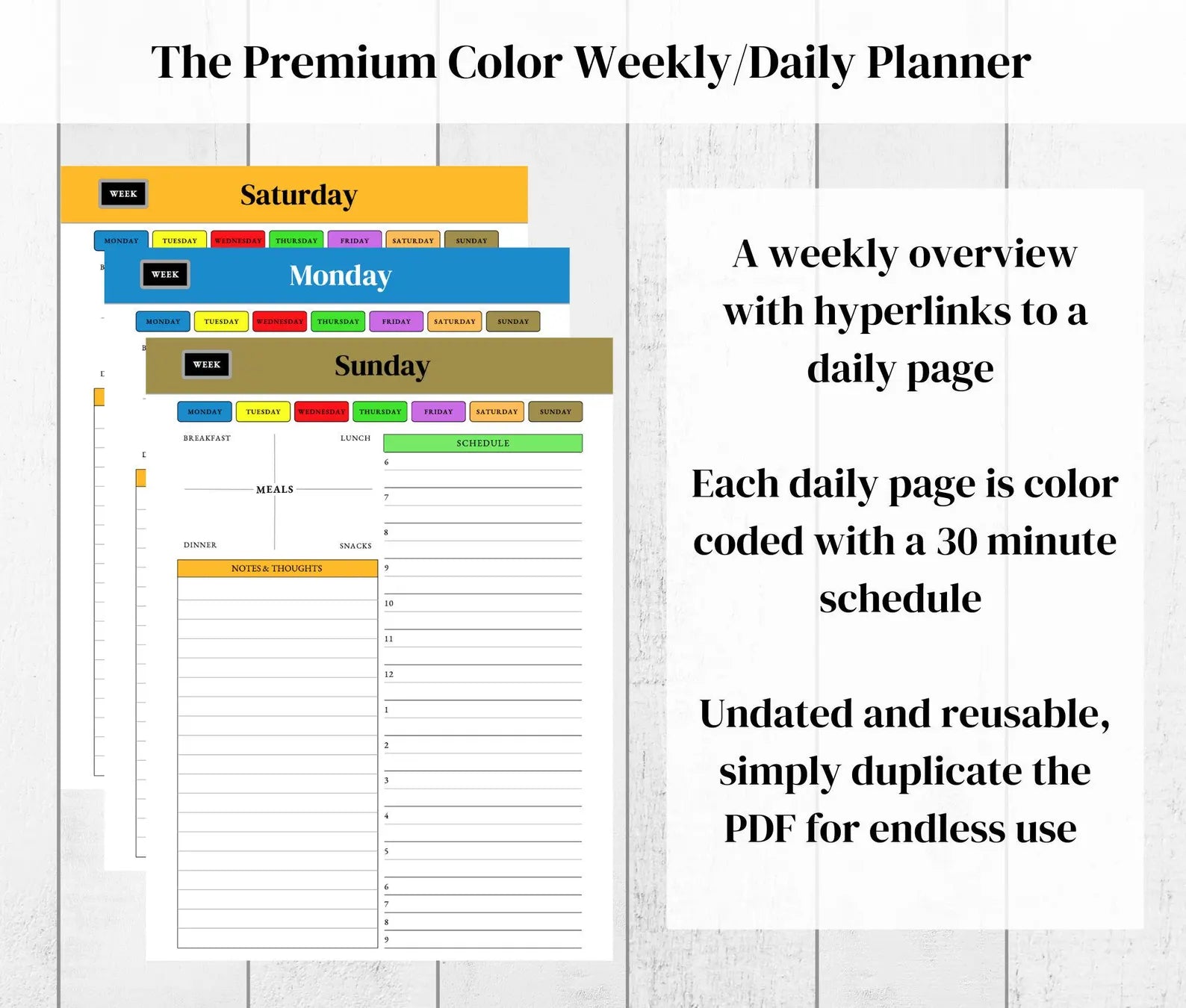 Weekly Planner