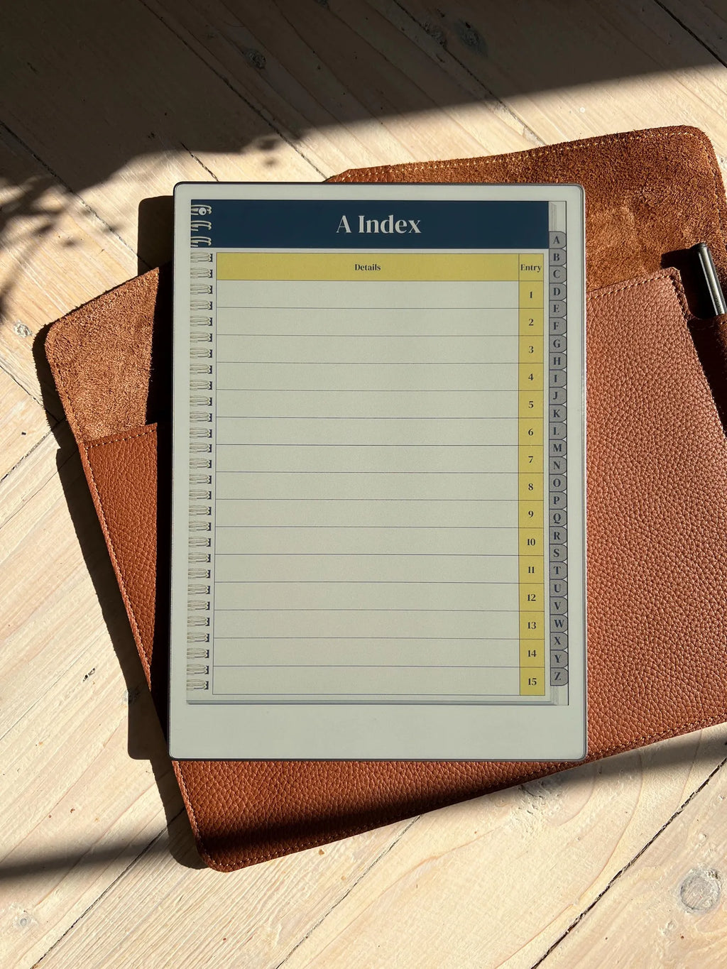 A-Z Notebook