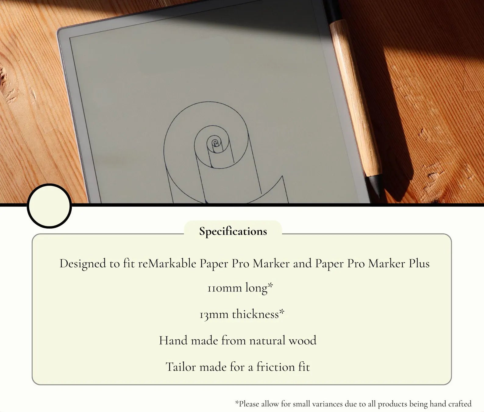 Olive Tree Stylus Grip